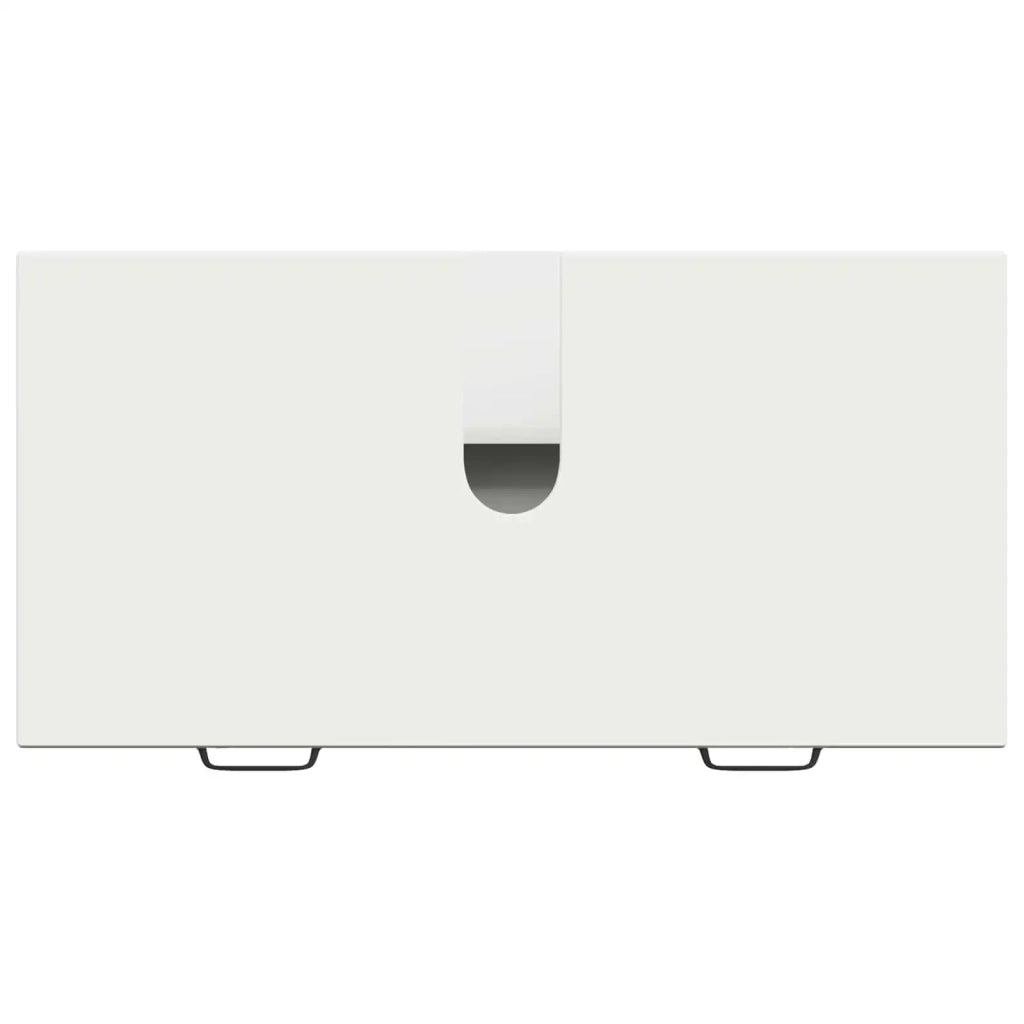 Armadio per Lavabo da Bagno HAARLEM Bianco Lucido 896799