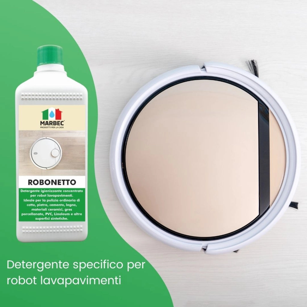 Detergente per robot lavapavimenti ROBONETTO   1LTx6Pz