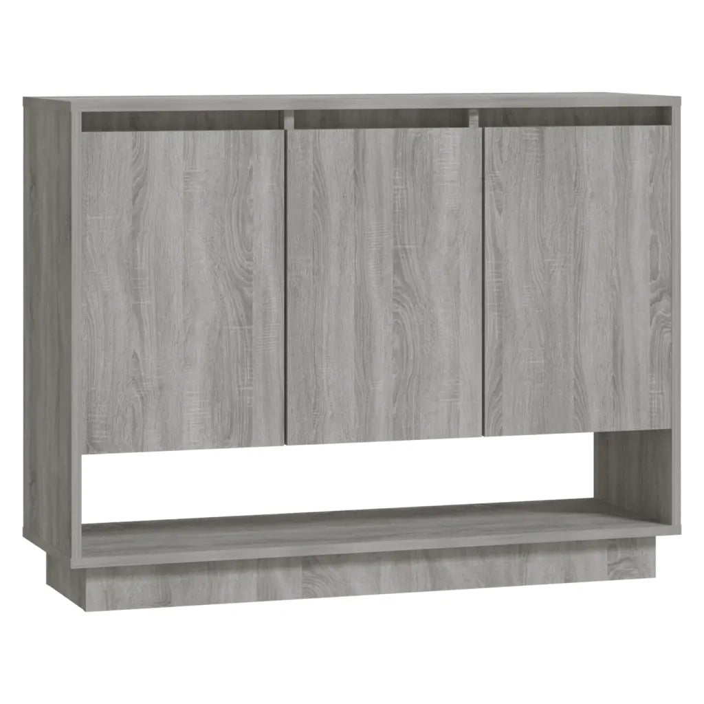Credenza Grigio Sonoma 97x31x75 cm in Truciolato cod mxl 22688