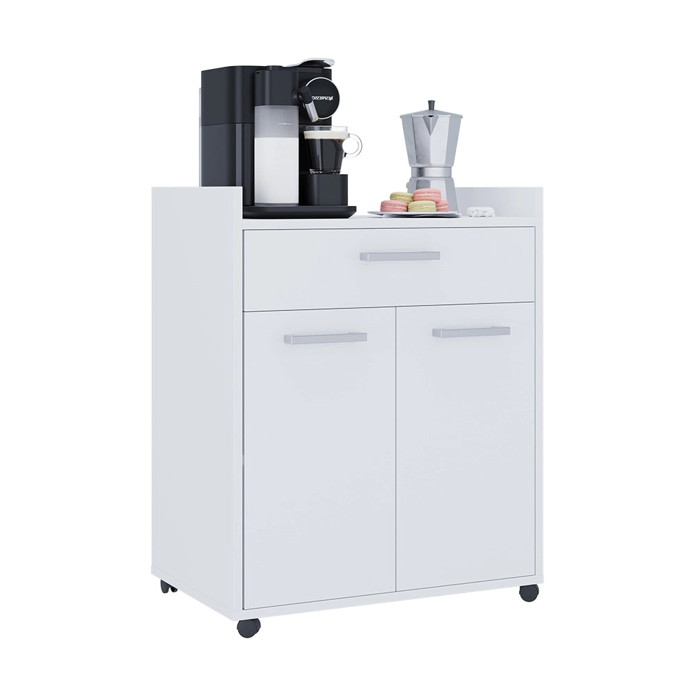 Vicco Contenitore per rotoli Bianco 60 x 40 cm con cassetti