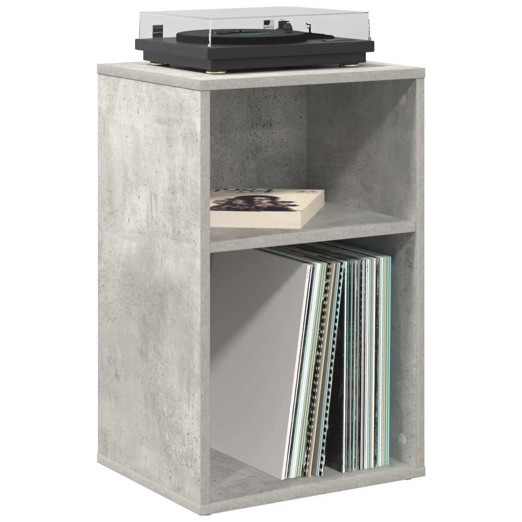 Mobile porta vinili Grigio Cemento 38 x 33 x 61 cm 8012861