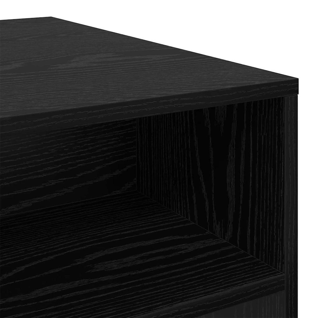 Tavolino da salotto Rovere Nero 90 x 55 x 42,5 cm 875157