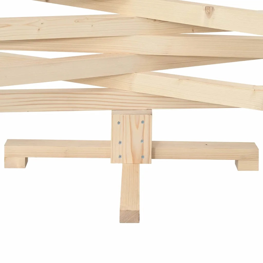 Alberi di Natale Naturale 180 cm Legno di pino massello 42016707