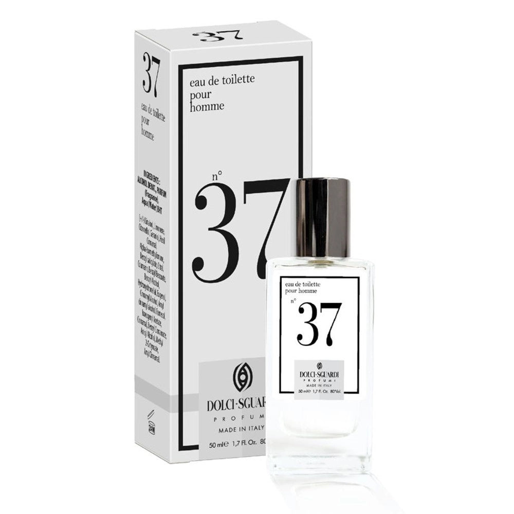 Trade Shop - Profumo Corpo Eau De Toilette Per Uomo N°37 Da 50 Ml Fragranza Audace Innovativa 005823 -