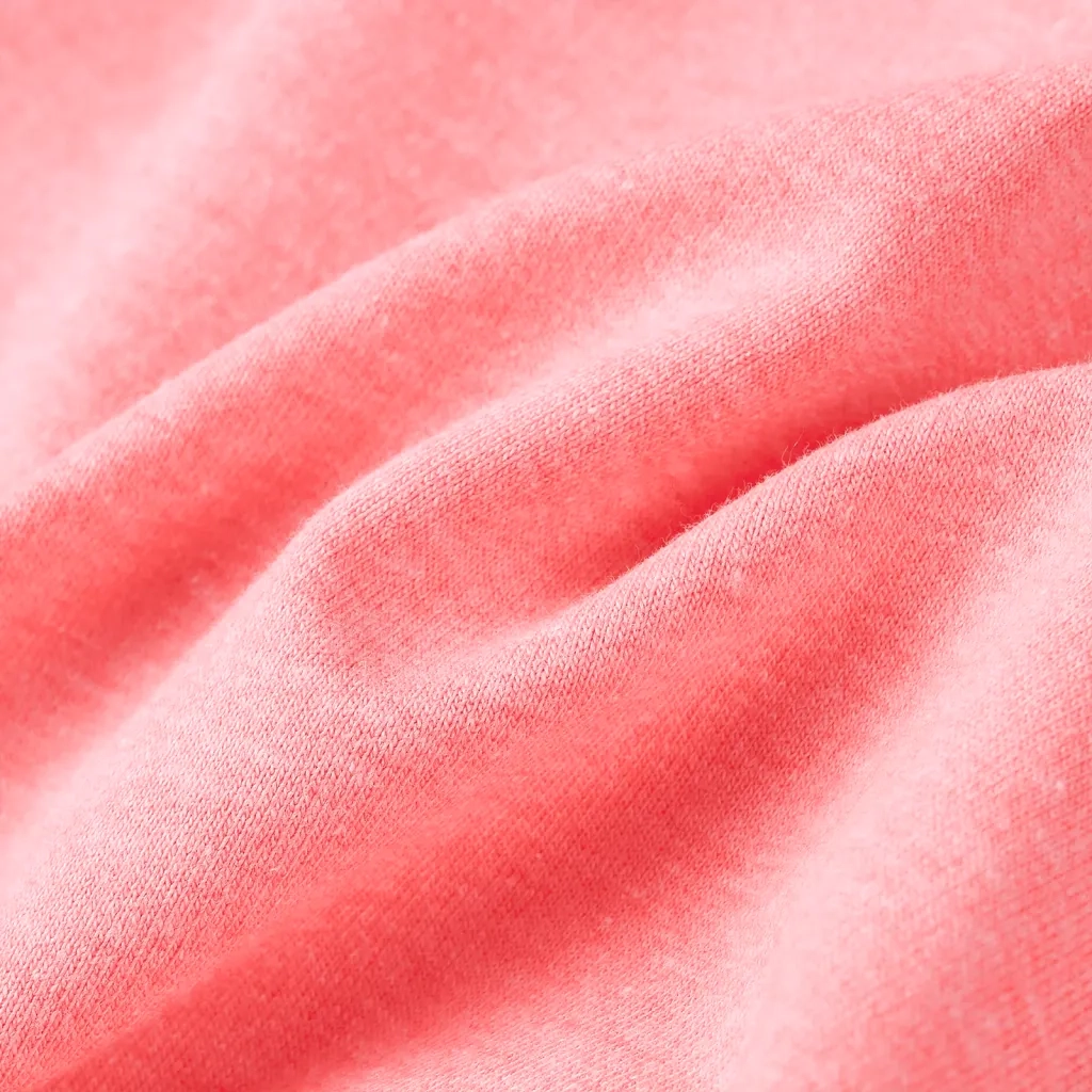 Felpa con Cappuccio da Bambina Rosa Brillante 140