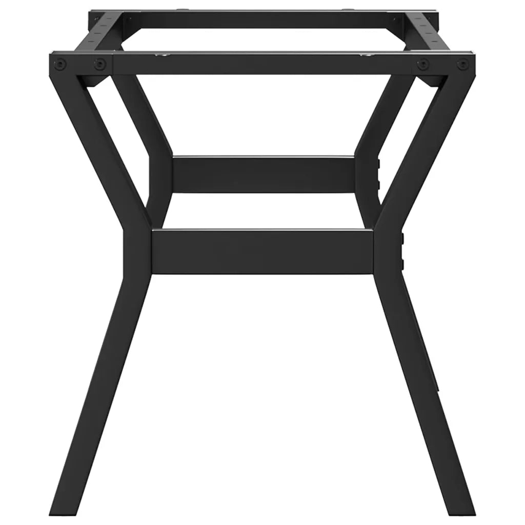 Telaio Gambe a Y per Tavolino da Salotto-Gamba per Tavolo 80x40x43 cm in Acciaio