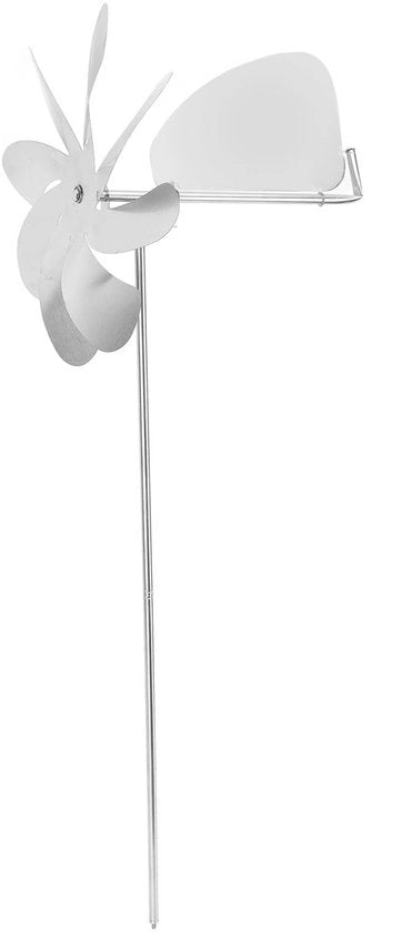 Ventilatore Rotativo a 360 Gradi - Acciaio Inossidabile - Impermeabile - Orologio Decorativo a Vento - Decorazione Esterna - Indicazione Precisa della Direzione del Vento - Statua del Vento