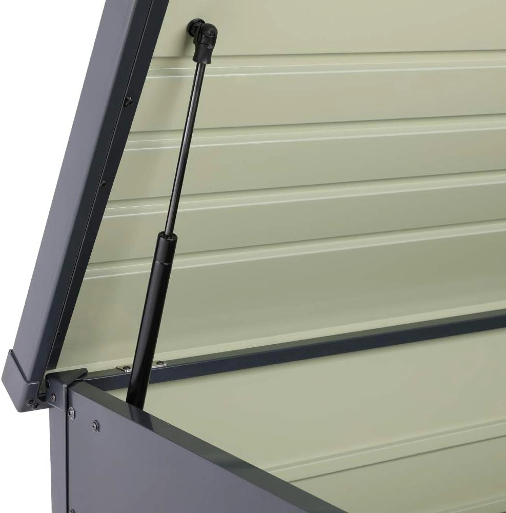 ® Baule da Esterno con Coperchio 2 Chiavi 385L Cassapanca Contenitore Box Porta Attrezzi Bauli Giardino Contenitori Cuscini Box Utensili