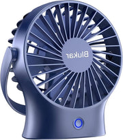 Ventilatore Portatile Silenzioso con 3 Velocità e Cavo USB-C Ventilatore Piccolo per Ufficio Viaggio Esterno Casa