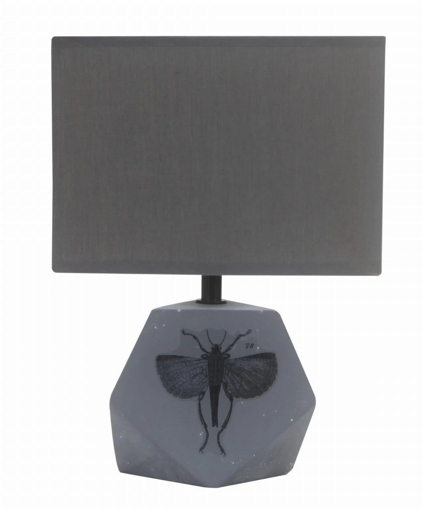 Lampada da tavolo Candellux ANIMI 41-79923 grigia E14