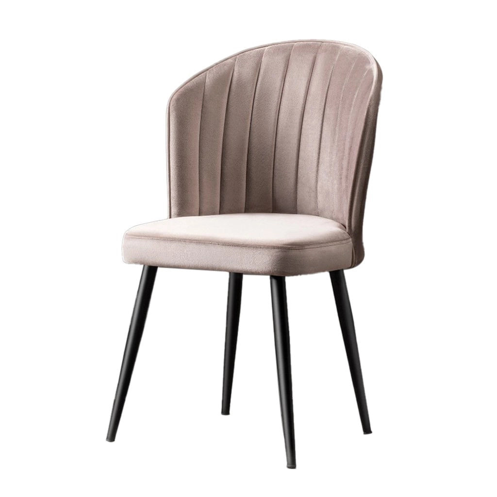 Set di sedie in legno "Rubi" (2 pezzi) - 52 x 42 x 85 cm - Cappuccino
