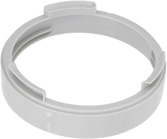 Adattatore per scarico - Connettore per climatizzazione - 150 mm tubo di scarico - ABS - Efficienza migliorata - Utilizzo silenzioso - Connettore per climatizzazione
