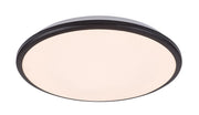 Plafoniera LED tonda 27 cm 18W nera Rabalux Engon IP20