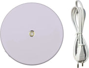 Tavolo di sviluppo elettrico - Tavolo di sviluppo - Fotografia - 24,5 cm - Bianco - Disco rotante - Per le migliori foto!