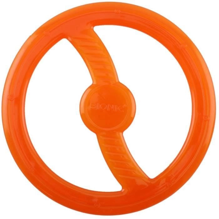 Giocattolo per cani - BIONIC - Anello da lancio e tiro - Tutte le taglie di cani - Gomma ultra resistente - Senza piombo, BPA e ftalati