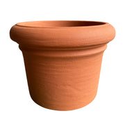Garden Italia Vaso Tondo Cilindro Liscio ICIL Ø50 cm in Resina – Resistente al Gelo e Antiurto, per Interni ed Esterni Colore: TERRACOTTA