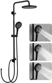 Doccetta per docce con maniglia regolabile - Altezza regolabile - Laminato in acciaio inossidabile