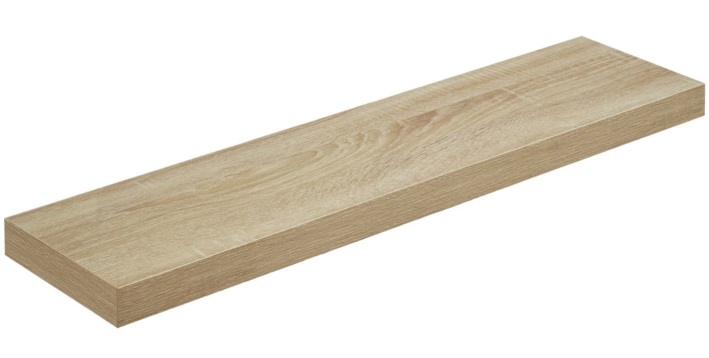 Mensola da parete Valora 80 cm - Design galleggiante in rovere Sonoma