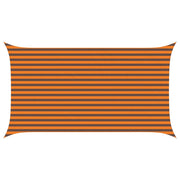 Vela Parasole | Telo Ombra | Vela da ombra solare Arancione e Marrone 4,5 x 2,5 m