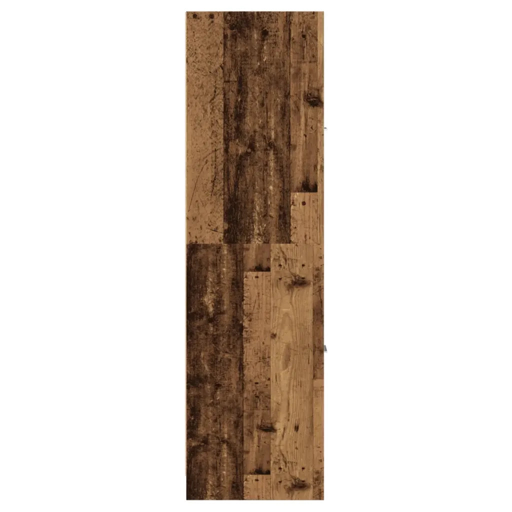 Armadietto da Farmacia Legno Vecchio 30x41x144,5 cm Truciolato