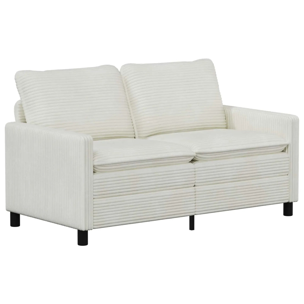 Divano Crema 156 x 81 x 87,5 cm Poliestere