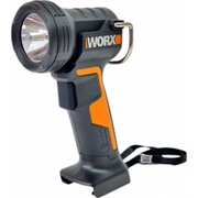 Lampada LED 20V WX025.9 a Batteria con Testa Orientabile per Lavori e Officina - Worx
