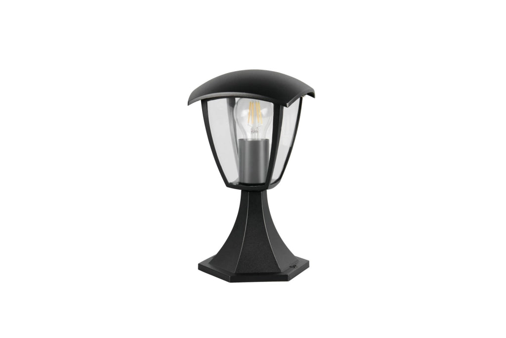 Paletto da giardino VENTA Trio nero 1xE27 IP44