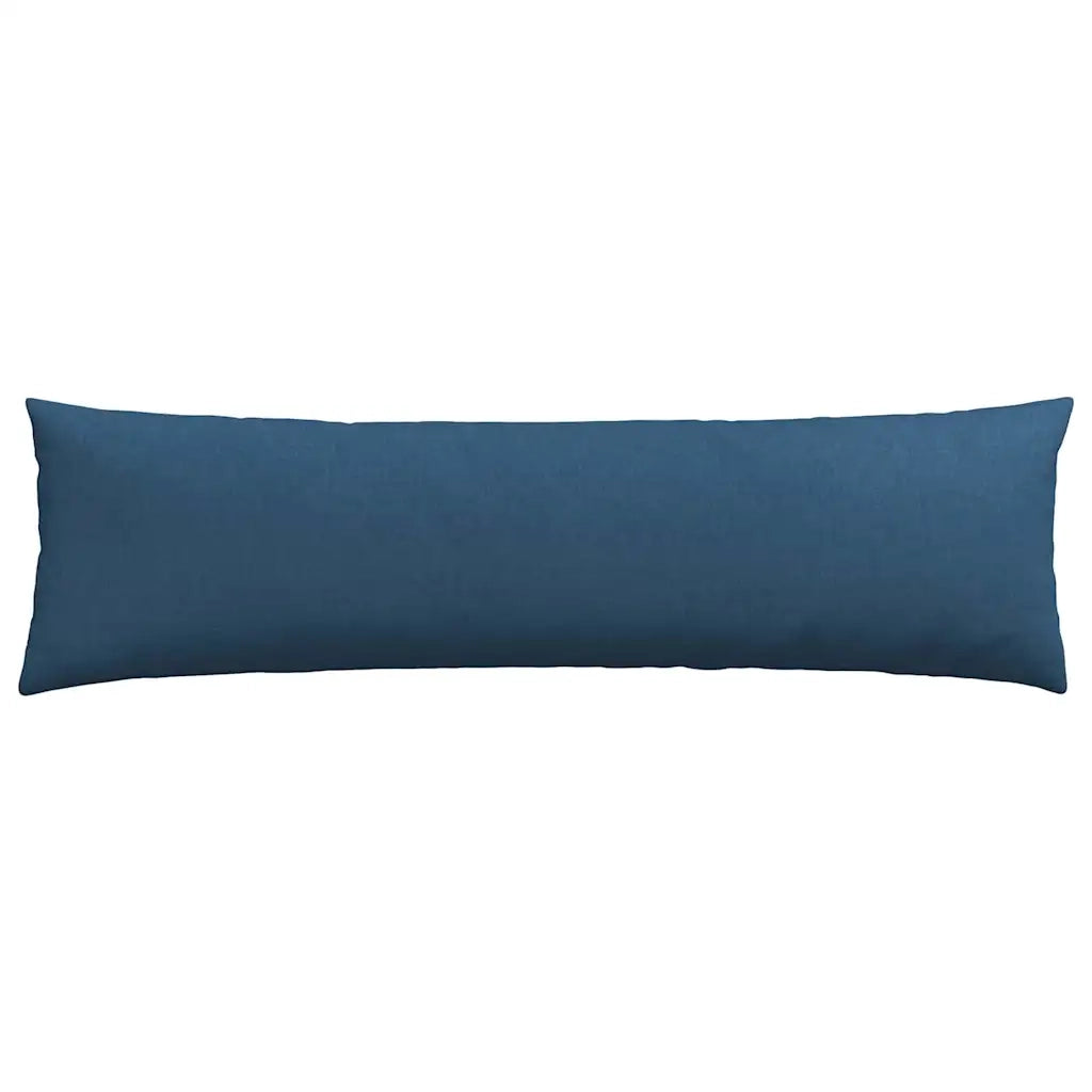 Cuscini da Divano 2 pcs Blu 145 x 40 cm Tessuto