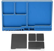 Cassa a viti Magnetica - Lega di alluminio - Organizzazione del lavoro - Formato portatile - Magazzino efficiente - Adatto per la riparazione di RC - Cassa degli accessori