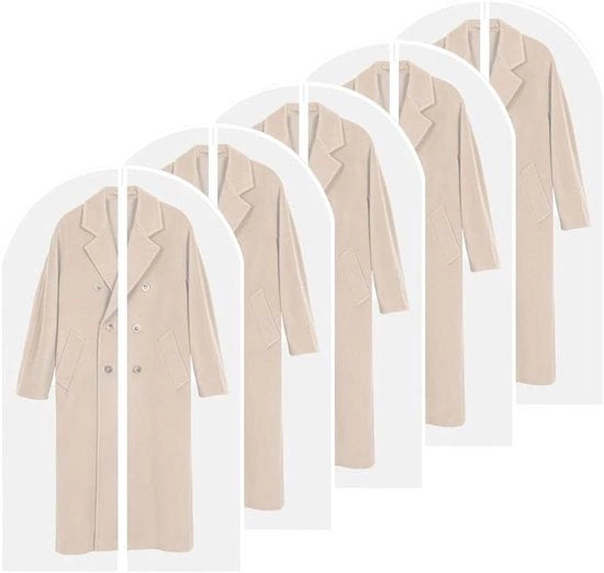 Set di 5 coperture per abbigliamento per uomo - Protezioni per abbigliamento per armadi - Stufa 60 x 120 cm