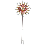 Decorazione in metallo sole 54x12x160h