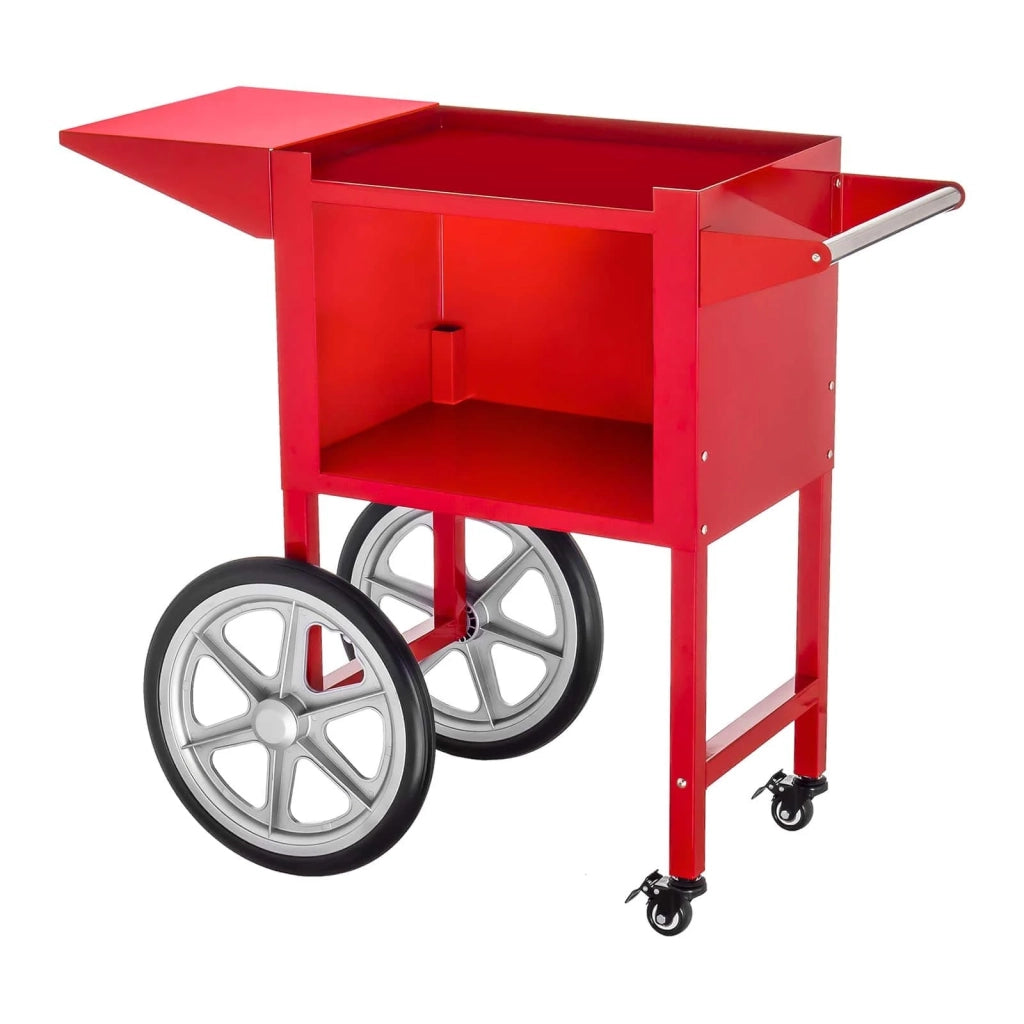 Set macchina per popcorn con carrello - Design americano - Rosso 14_0004910