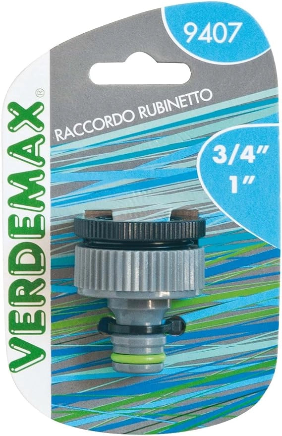 VERDEMAX Raccordo Rubinetto, Ø 3/4" - 1"