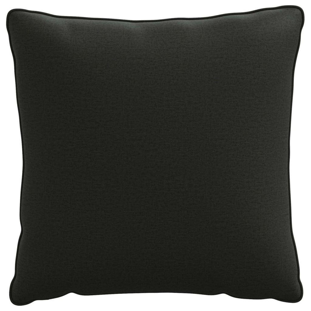 Cuscini per Schiena a 4 Pezzi PUTTEN 4 pcs 100% Poliestere Nero 945122