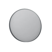 Specchio decorativo in legno "Moonlight 90 v2" - 90 x 7 x 90 cm - Antracite opaco