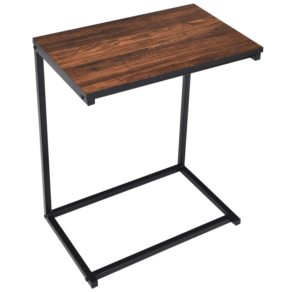 Tavolino porta PC laptop multiplo in legno Tavolino da caff¨¨ 65x55x35cm Marrone-Tavolini