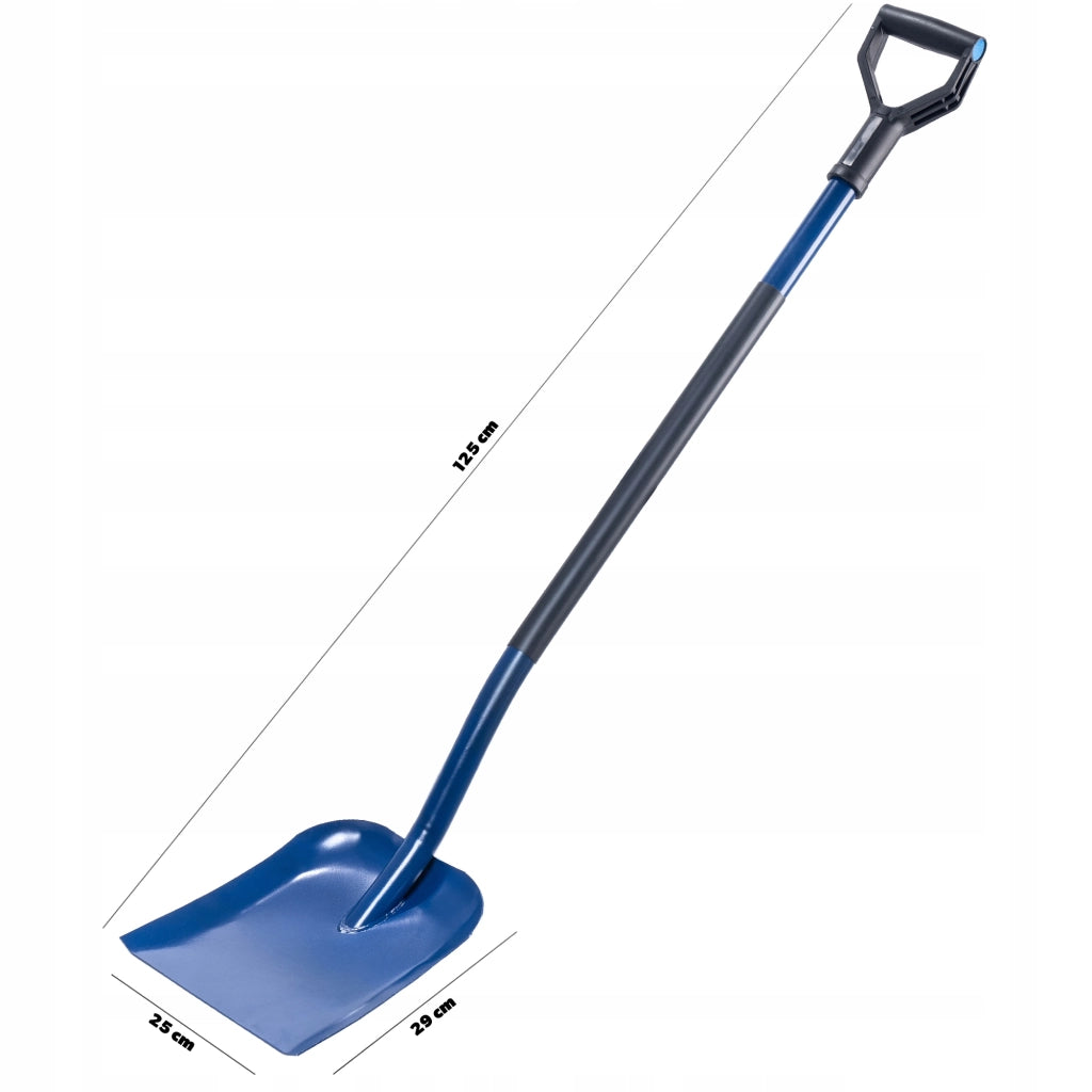 Pala KADAX per sabbia, cereali, grani, ghiaia, terra, pala da sabbia, sabbiera 125 cm
