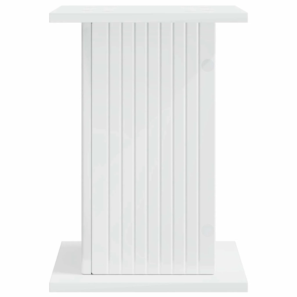 Supporto per piante Bianco Lucido 30,5 x 30 x 43 cm