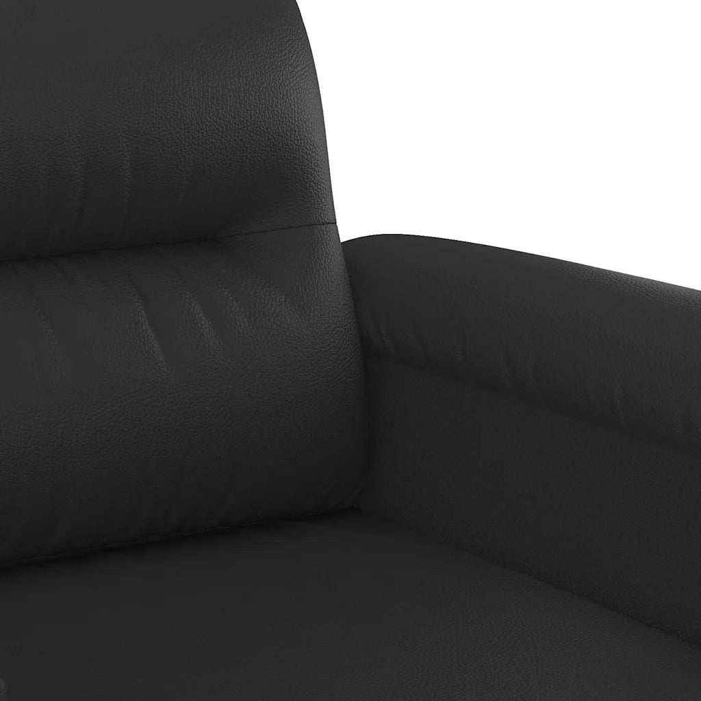 Divano Sedia-Poltrona Nera 60 cm in Similpelle 206400