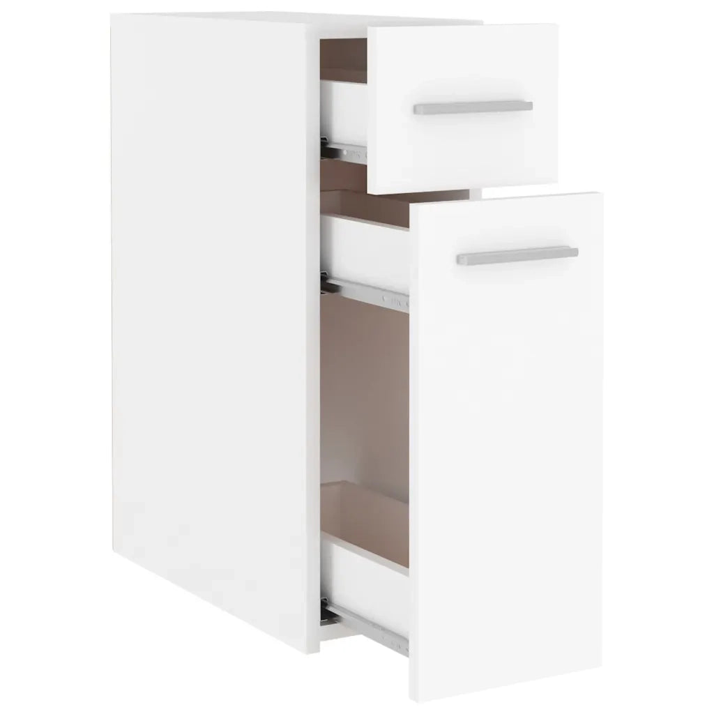 Armadietto da Farmacia Bianco 20x45,5x60 cm in Multistrato 804211