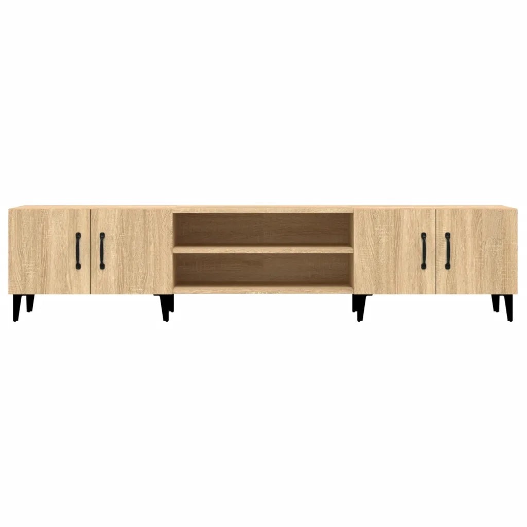 Mobile TV Rovere Sonoma 180x31,5x40 cm Legno ingegnerizzato 816267
