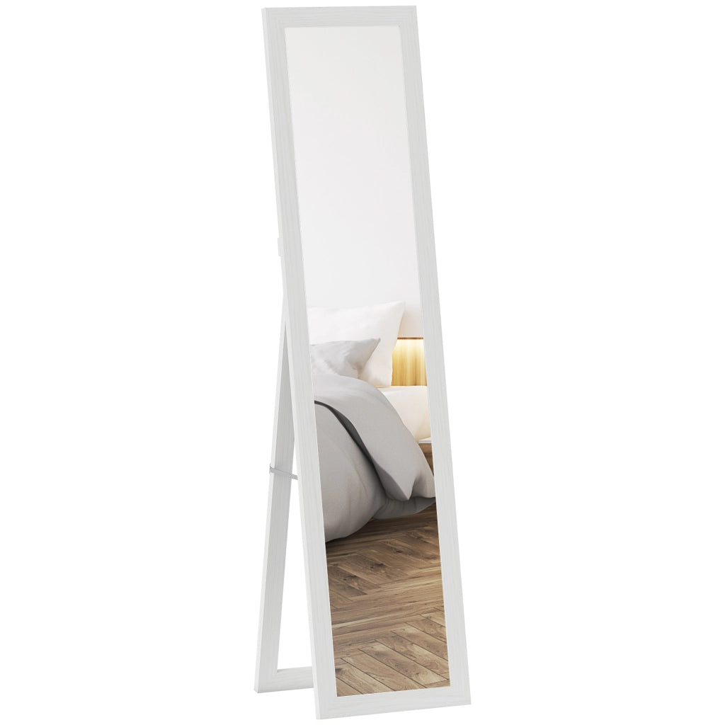 Specchio a Pieno Corpo con Stampa ¨C zephmum ¨C Bianco 37x157 cm