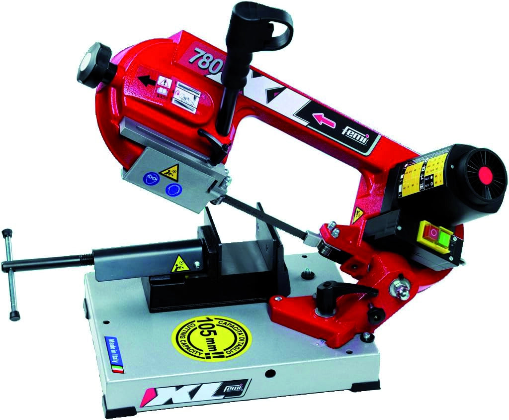 Femi SEGATRICE A NASTRO ''780 XL'' 850 W con lama 1335x13x0,65 mm