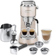 Macchina per estrarre espresso con bocchetta di vapore per arte latte - Design compatto, serbatoio acqua 1L