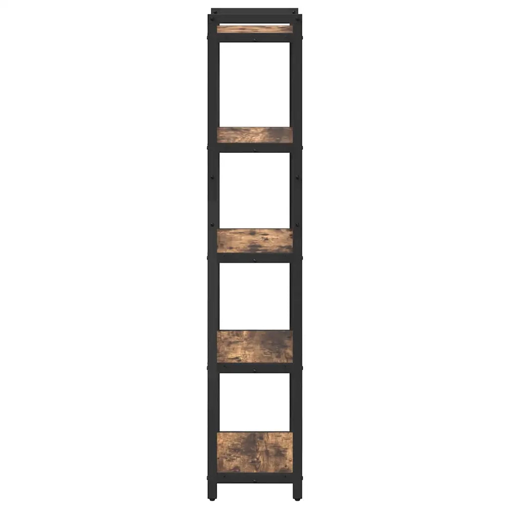 Libreria Rovere fumé 40 x 30 x 155 cm Legno multistrato 868355