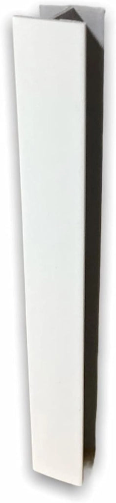 GIUNZIONI PER ZOCCOLO CUCINA CONFEZIONE DA 4 PEZZI H 12 CM BIANCO