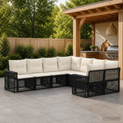Set Divano da Giardino 8 pz 8-Numero di posti 3435316