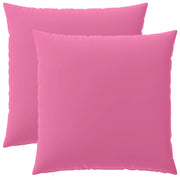 Federa 2 pcs HEERLEN Rosa 60 x 60 cm Poliestere 912703