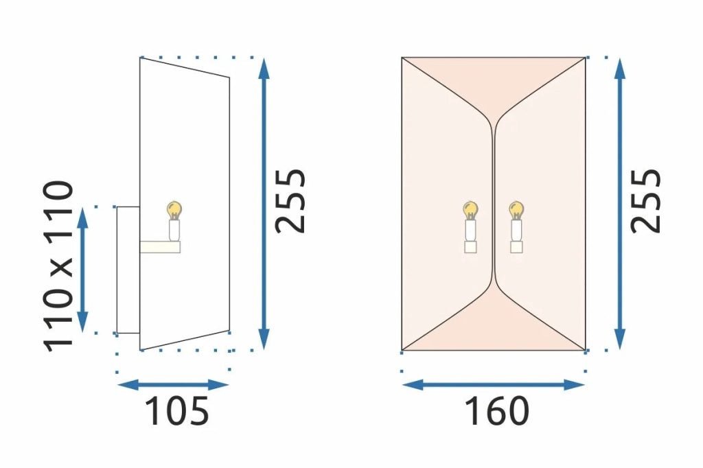 Lampada APP1055-1W