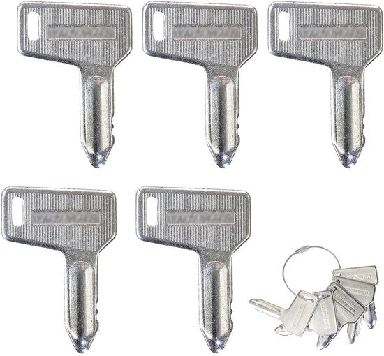Set a chiavi per contatti 5 pezzi - Sostituzione per Yanmar - Adatto per macchine da costruzione - Alta compatibilità - Prestazioni affidabili - Incluso supporto per chiave a vite - Set di chiavi